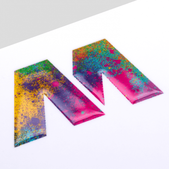 部分ニス加工名刺4